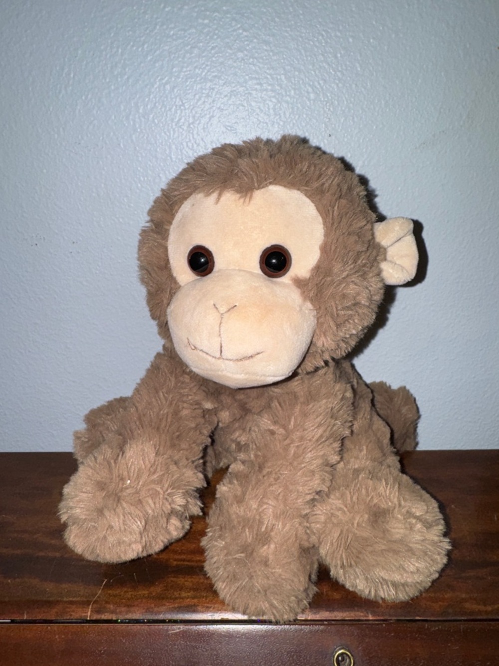 Bearington Collection "Giggles" the Plush Monkey Stuffed Animal